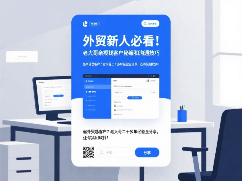 外貿(mào)新人必看!外貿(mào)找客戶的3個渠道